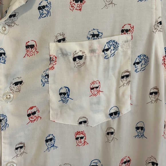 Rowdy Gentleman Patriotic Presidents Hawaiian Shirt - Never Worn - Picture 2 of 4